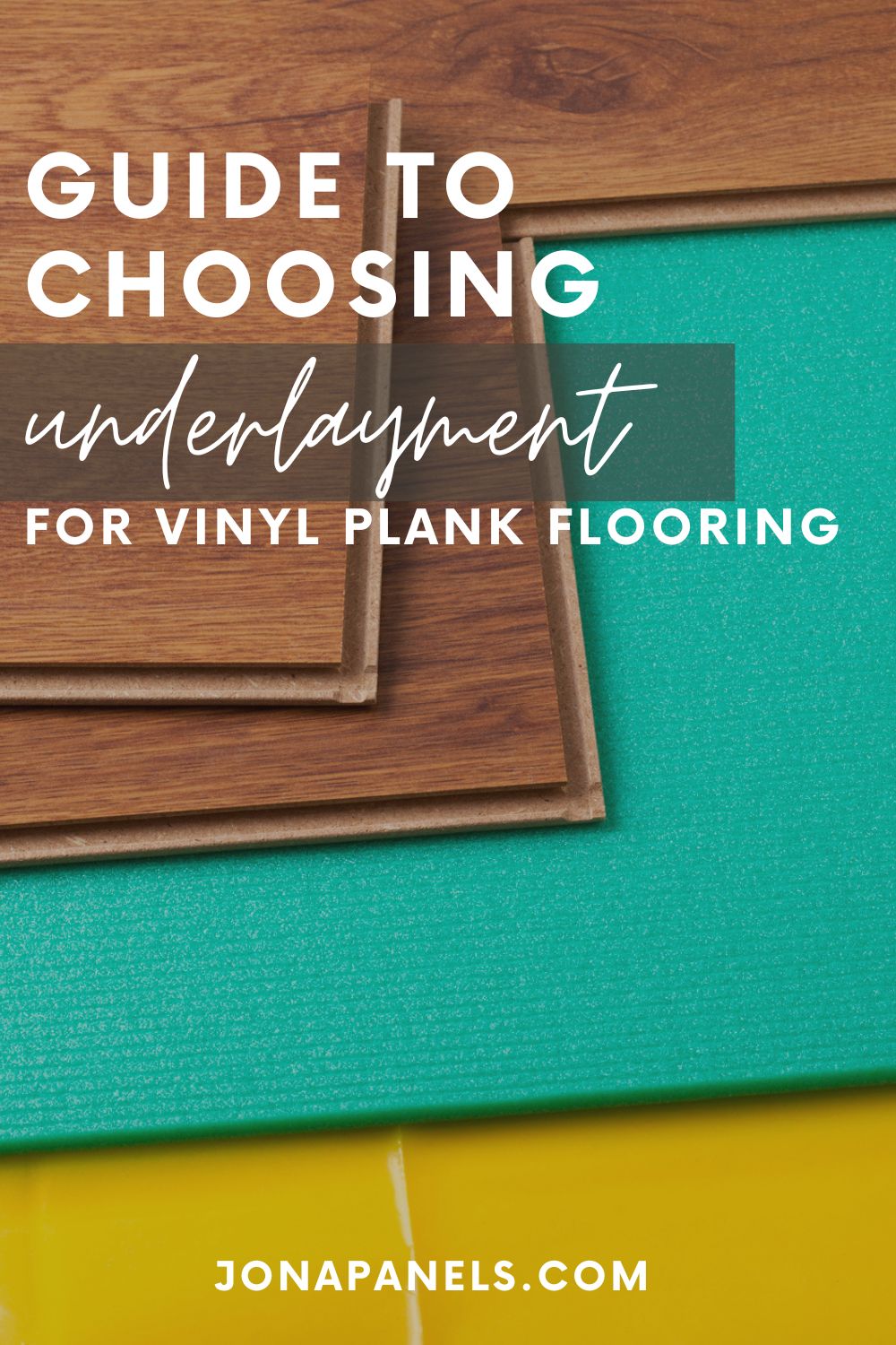 choosing underlayment for vinyl plank flooring