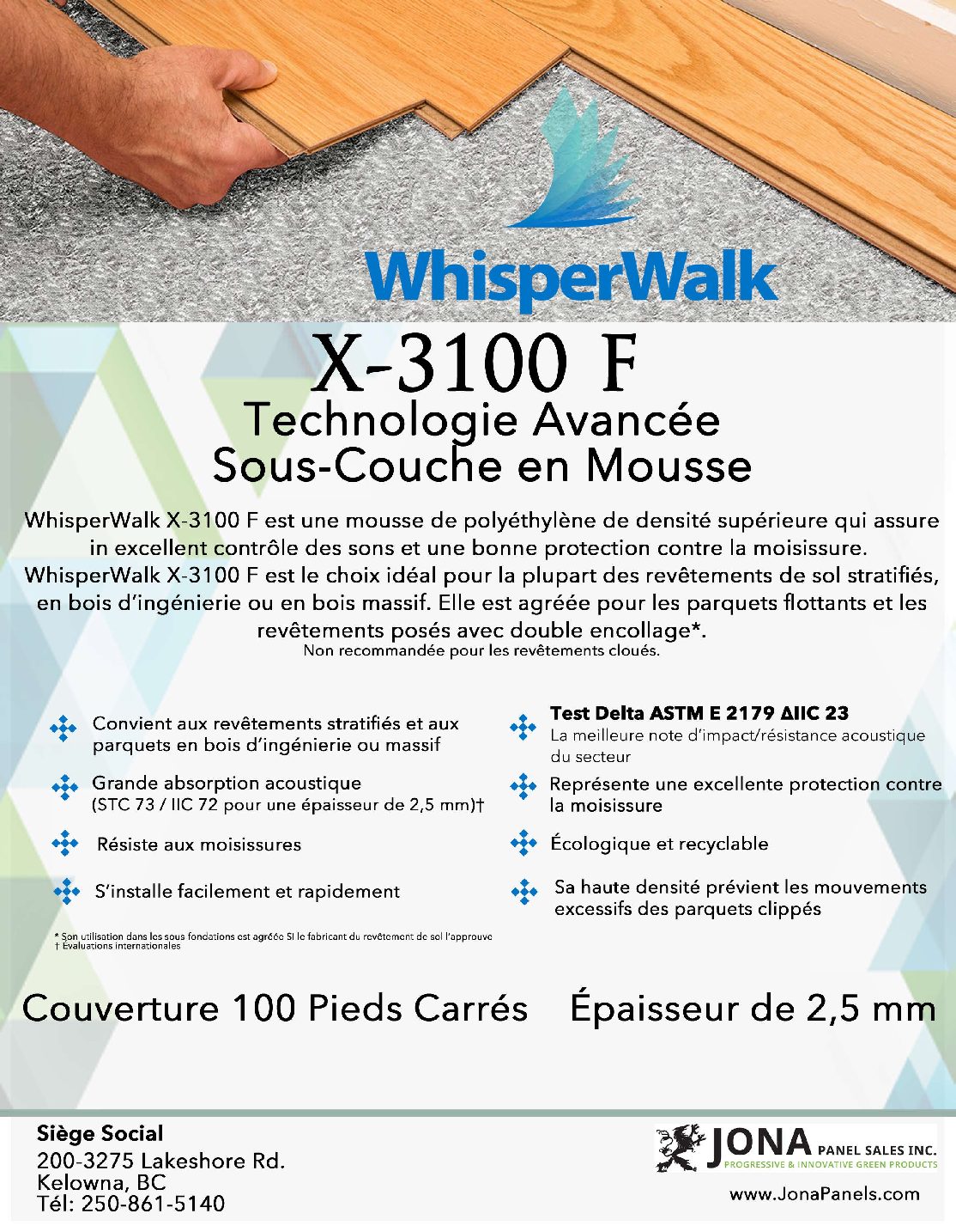 Whisper Walk French Jona Panel Sales Inc. Jona Panel Sales Inc.
