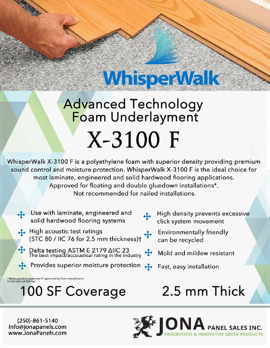 WhisperWalk General Info Jona Panel Sales Inc. Jona Panel Sales Inc.