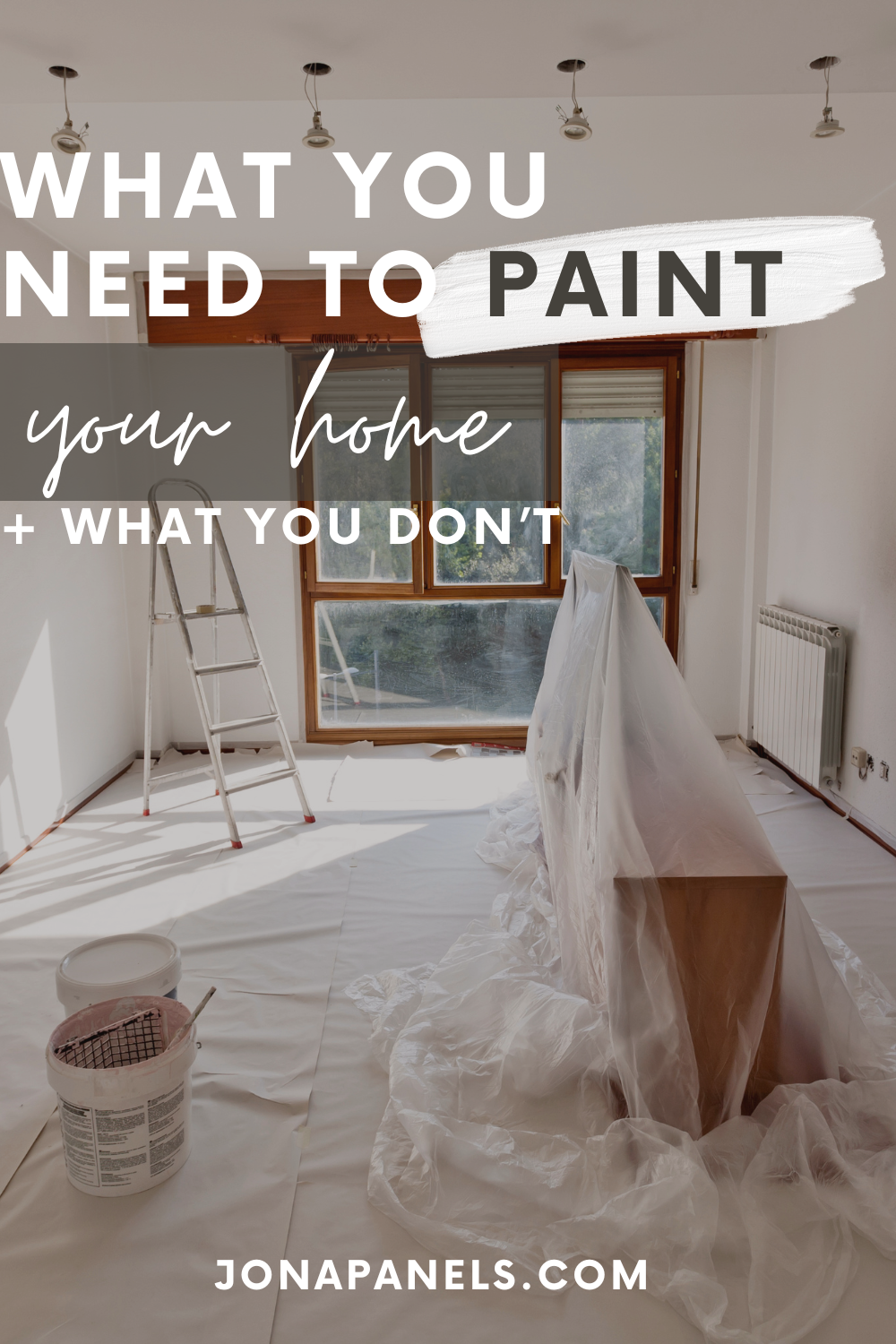 what you need to paint your home